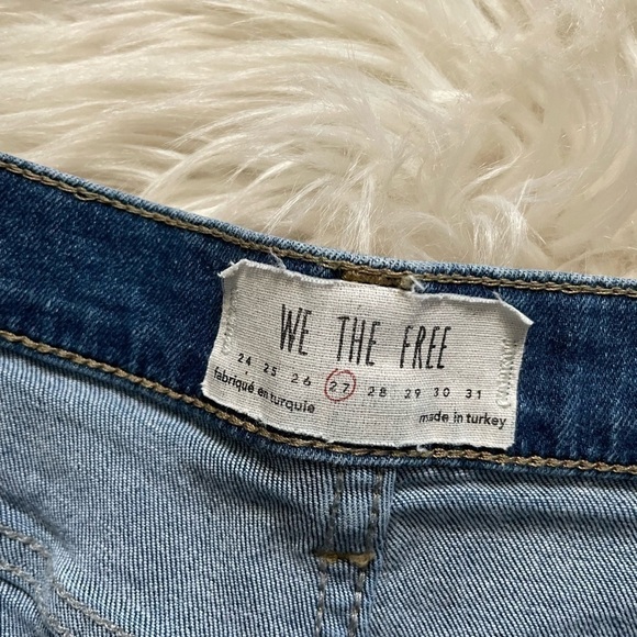 FREE PEOPLE Shark Bite Skinny Jeans - Picture 5 of 5
